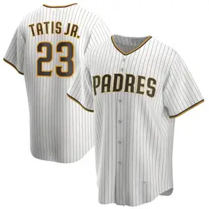 2021 Neueste Großhandel China Günstige San Diego Beste Qualität Genähte Baseball-Trikots Padres 23 Tatis Jr. All Star Jersey anpassen