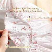 Protège-siège de toilette jetable XL double couche portable, coussin épais imperméable non tissé pour les voyages et les toilettes publiques