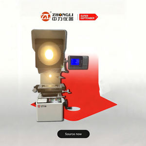 Projecteur vertical de profil optique numérique | ZL-1509 système de mesure de haute précision | pour l'inspection des engrenages de moule et d'arbre à cames - Product Image 1