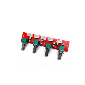 Taidacent Répartiteur de signal audio passif, Hub AUX, Sélecteur de signal, Distributeur, Commutateur de source audio 1 entrée <span class=keywords><strong>2</strong></span>/4 sorties avec bouton de volume - Product Image 3