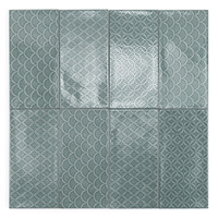 Azulejo Decorativo Camden Emerald de 12x24 Pulgadas para Baño y Cocina