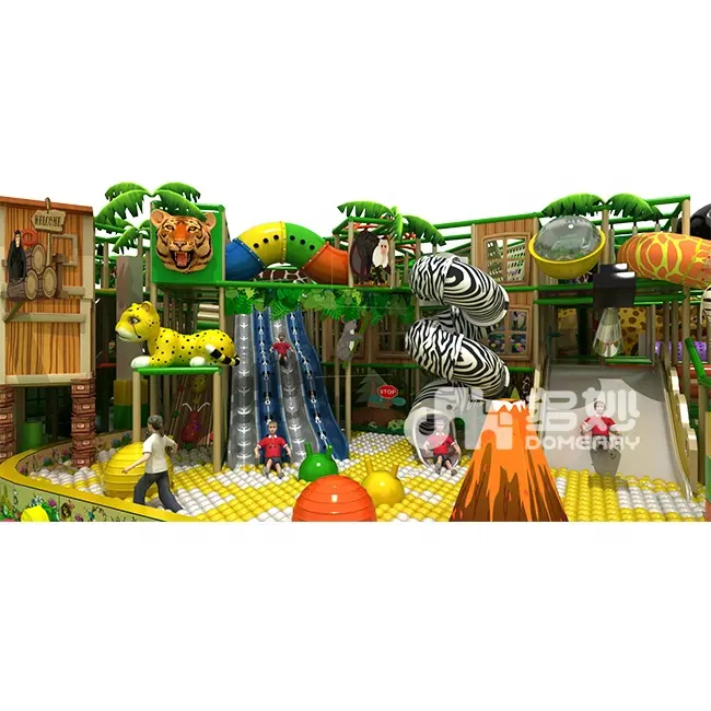 Kids Zone Indoor Playground Equipment Soft Play Ball Pit for Children Safe and Fun Interactive Zone