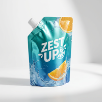 Pochette à bec verseur personnalisée pour emballage liquide, emballage de jus, Doypack unique et attrayant