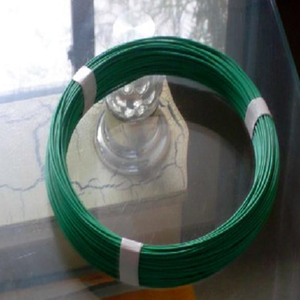 ลวดผูกพลาสติกเคลือบ PVC ขนาด 0.8 มม. แบบตัดสำเร็จ ลวดเหล็กตัดตรงเคลือบพลาสติกสำหรับมัดรวม - Product Image 4