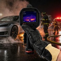 Caméra thermique de détection de gaz MF500 384x288 IR CO O2 CH4 H2S 1-4 canaux Laser de lutte contre les incendies 30-800m IP67 5kg Portable Sauvetage 8