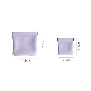 Wholesale New Unisex PU Leather Portable Coin Purse Earphone Bag Headphone Organizer <b>Mini</b> Sundry Cosmetic <b>Lipstick</b> Change - Product Image 3