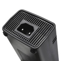 Adaptateur secteur universel en plastique avec prise US/EU pour console Xbox 360E, sortie 12V, noir, protection stable et sûre