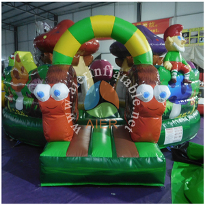 Château gonflable commercial à thème <span class=keywords><strong>escargot</strong></span> gnome forestier en PVC pour location <span class=keywords><strong>de</strong></span> fêtes d'enfants - Product Image 1