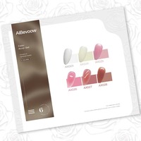 AiBevoow 30g Extensión de uñas Gel polivinílico 6 colores Venta al por mayor Suministro de belleza Etiqueta privada Muy buen color Embalaje de botella de gel Acrílico