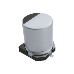 ตัวเก็บประจุ33 uF ฝาครอบ EXV336M6R3A9BAA สารส้ม33 uF 20% 6.3V SMD - Product Image 1