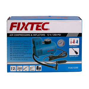 FIXTEC Compresseur d'air portable haute pression 260 PSI 12V pour voiture FCAC12250 - Product Image 6