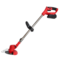 Débroussailleuse télescopique industrielle sans fil 21V avec moteur à balais puissant et batterie Li-Ion pour jardin domestique, personnalisable OEM