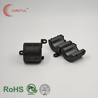 Filtro EMI de núcleo de ferrita con clip de 185A ID19.2mm al por mayor - Supresor de ruido de apertura rápida para cables de carga y cables de datos