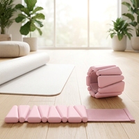 Poids de cheville et de poignet en silicone réglables, écologiques et de qualité supérieure, 2 lb la paire, confortables et unisexes pour la course, la gym et le cardio