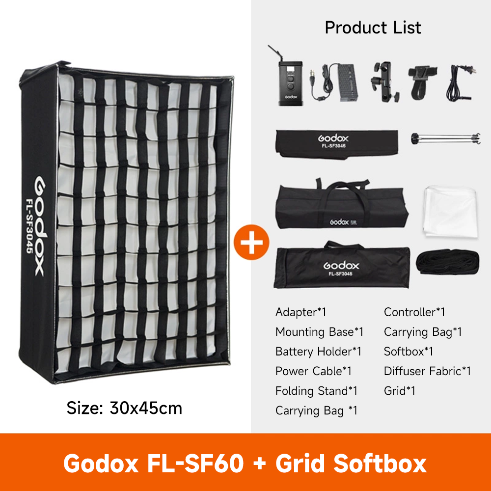 FL60 + Grid Boîte à lumière