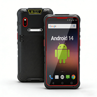 Terminal Portátil de Datos Móvil Industrial con Android 14, Pantalla de 5.5 Pulgadas, CPU MT6789 G99 de 2.2 GHz, 6 GB de RAM y 64 GB de ROM, PDA para Logística