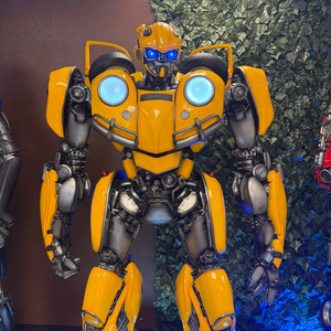 Statue de Bumblebee de haute qualité, sculpture de robot grandeur nature, grande sculpture d'<span class=keywords><strong>Optimus</strong></span> Prime Transformer Bumblebee pour décoration extérieure - Product Image 5