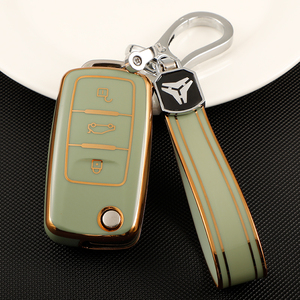 Custodia Protettiva Premium in TPU Morbido per Chiavi Auto Volkswagen Sagitar PASSAT CC Polo <span class=keywords><strong>Skoda</strong></span> VW, Portachiavi e <span class=keywords><strong>Accessori</strong></span> - Product Image 5