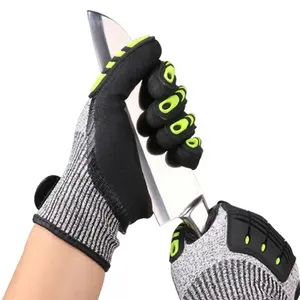 Wefocus Hot Selling Sicherheits arbeit Großhandel Touchscreen Anti Vibration Impact Mechanics Handschuhe