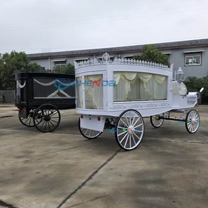Carroza Fúnebre Eléctrica de Lujo de Alta Calidad con Ataúd para Caballos, Color Personalizable, Vehículo Fúnebre en Venta - Product Image 2