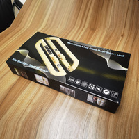 Cerradura Inteligente para Puerta de Acero Inoxidable INVEILI, Impermeable, con Tarjeta de Memoria, Control por Aplicación Tuya, para Puertas Corredizas/Batientes de Aluminio