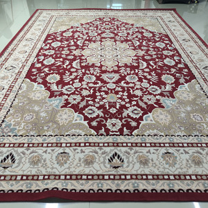 <span class=keywords><strong>Tappeti</strong></span> e Moquette Persiani Tradizionali Grandi Rossi Spessi Personalizzati, Realizzati a Mano per Ville e Salotti di Dubai - Product Image 1