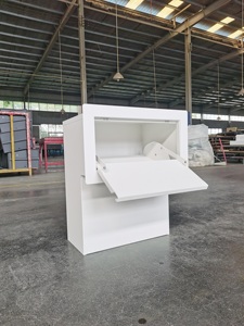 Buzón de paquete integrado de pared de acero galvanizado personalizado directo de fábrica con cerradura <span class=keywords><strong>Digital</strong></span> - Product Image 3