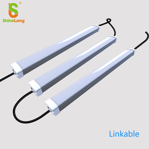 Manufacturer supplies IP65 IK10 Waterproof 600mm/1200mm/1500mm 15/20/25W suspended LED <b>lights</b> for <b>workshops</b> and subways - Product Image 1