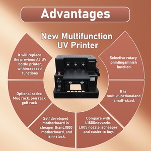 Factory Price Inkjet UV Flatbed Printer A3 3250 for Pen Golf PVC Card Printing Shop Machine UV Printer for Small Business - Product Image 6