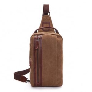 Del progettista Crossbody Borse di Tela Uomini Messenger Bag Pacchetto della Cassa Augur Khaki - Product Image 5