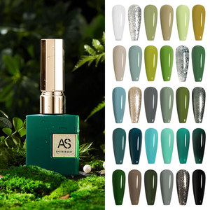 AS <span class=keywords><strong>Green</strong></span> Series Vernis à ongles hybride Vernis semi-permanent UV Soak Off Nail Art manucure Gel vernis Lak Primer - Product Image 3
