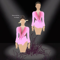 Tenue de danse lyrique rose élégante Offre Spéciale pour filles prix usine Performance porter pour enfants Costume de danse de Ballet