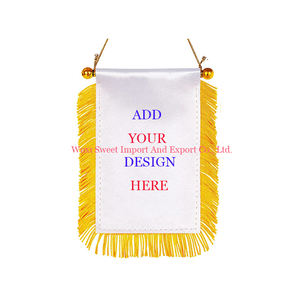 Envío rápido Irlanda ventana colgante Mini coche pequeña bandera Banner para ver espejo Decoración - Product Image 3