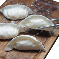 Jouet à presser extensible Jumbo Gyoza du Japon, pendentif souple en forme de dumpling, jouets à presser de simulation de dumpling populaires