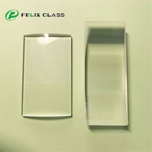 Lentille optique FELIX pour laser haute puissance, longueur de focalisation 15 mm, en verre BK7 saphir, cylindre demi-tige plano-convexe - Product Image 2