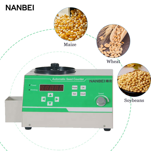 SLY Digital Automatic Seed Counter for Grain Analysis Precision Agricultural Laboratory Equipment