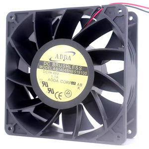 ADDA พัดลมไร้แปรงถ่าน DC 120 มม. 48V 1.1A AS14048HB519100 ระบบระบายความร้อนด้วยลมแรงสูง - Product Image 2