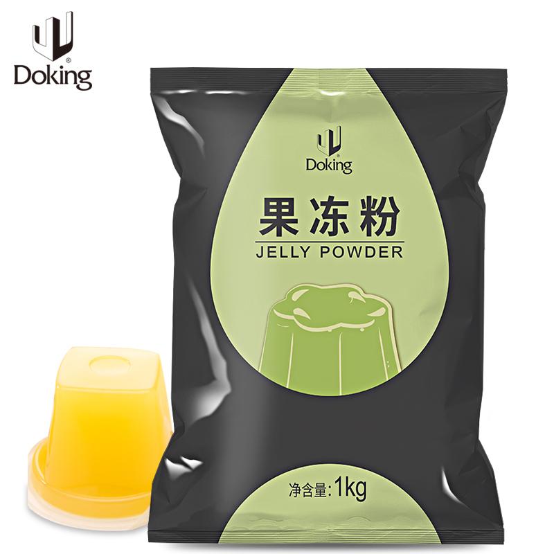 Doking 1 kg Premium Fresh Ingredients for Bubble Tea Beverage Jelly Powder HALAL Certifications Customized Provide
