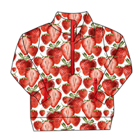 Vestes à Capuche pour Petits Garçons et Filles Motif Personnalisé Col Demi-Zip & Poches à Fermeture Éclair Vêtements Extérieurs à la Mode pour Tout-Petits et Jeunes