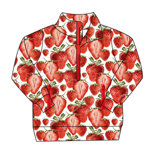 Chaquetas de Estilo Pullover para Niños <span class=keywords><strong>y</strong></span> Niñas, Diseño Personalizado, Cuello con <span class=keywords><strong>Media</strong></span> Cremallera <span class=keywords><strong>y</strong></span> Bolsillos con Cremallera, Ropa Exterior Moderna para Niños Pequeños - Product Image 6