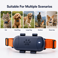 Localizador GPS GSM 4G LTE 3G/4G en Tiempo Real PET1 con Tarjeta SIM, Geocerca, Alarma, Registro de Rutas, Seguimiento de Actividad y Salud, Impermeable, Antipérdida