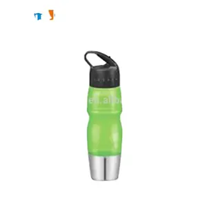 CL1C-GW21 Comlom 600ml Leak Proof Sports Water Bottle With A Drinking Straw