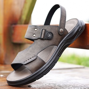 Sandalias Casuales de Verano para Hombre, Antideslizantes, con Suela Suave y Transpirable, Punta Abierta, Suela Exterior de PU, Entresuela de EVA, Forro Textil - Product Image 3