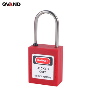 Khóa an toàn OEM Safety Lockout Tagout, khóa chùm thép không gỉ 4mm, khóa chìa khóa tổng, ngăn ngừa vận hành bất ngờ, bán buôn khóa LoTo - Product Image 3