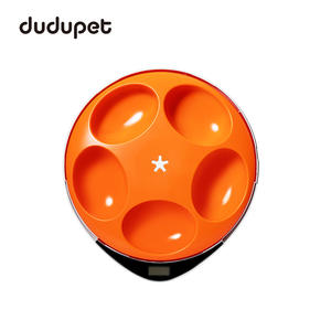 Dispensador de Golosinas Inteligente para Mascotas Dudupet, Blanco y Naranja, Control por Aplicación Wifi, para Perros y Gatos, Alimentador Automático - Product Image 3