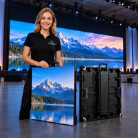 Écran LED de location intérieur P3.91-LC-16S, panneau léger 500x500mm avec résolution 8K et luminosité 800cd pour événements scéniques et mariages