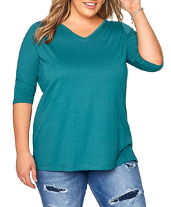 Camiseta al por mayor ecológica con logo, transpirable, de poliéster, tallas grandes, manga corta, cuello redondo, cuello en V, estampado abullonado, ajuste regular - Product Image 1