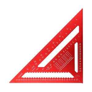 Regla de ángulo de 7'' y 12'' de aleación de aluminio, OEM/ODM personalizable, herramienta de medición y transportador para ingenieros y carpinteros - Product Image 5