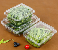 Conteneur en plastique biodégradable recyclable pour légumes, emballage en blister