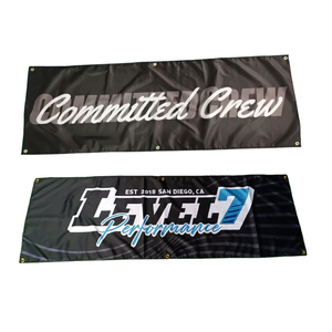 2025 Sản phẩm mới thăng hoa in logo kỹ thuật số Polyester vải phổ biến JDM thương mại thể Thao Tùy chỉnh Nobori Cờ biểu ngữ - Product Image 5